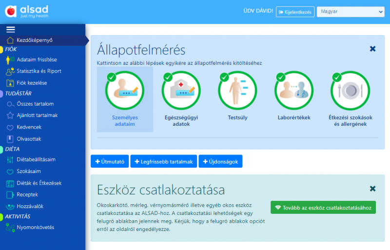 AUTOMATIC LIFESTYLE ADVICE – HOGYAN MŰKÖDIK? – 2. RÉSZ – MIT MÉRÜNK?