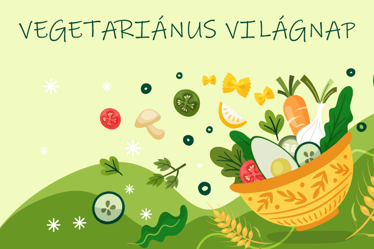 VEGETARIÁNUS VILÁGNAP – OKTÓBER 1.